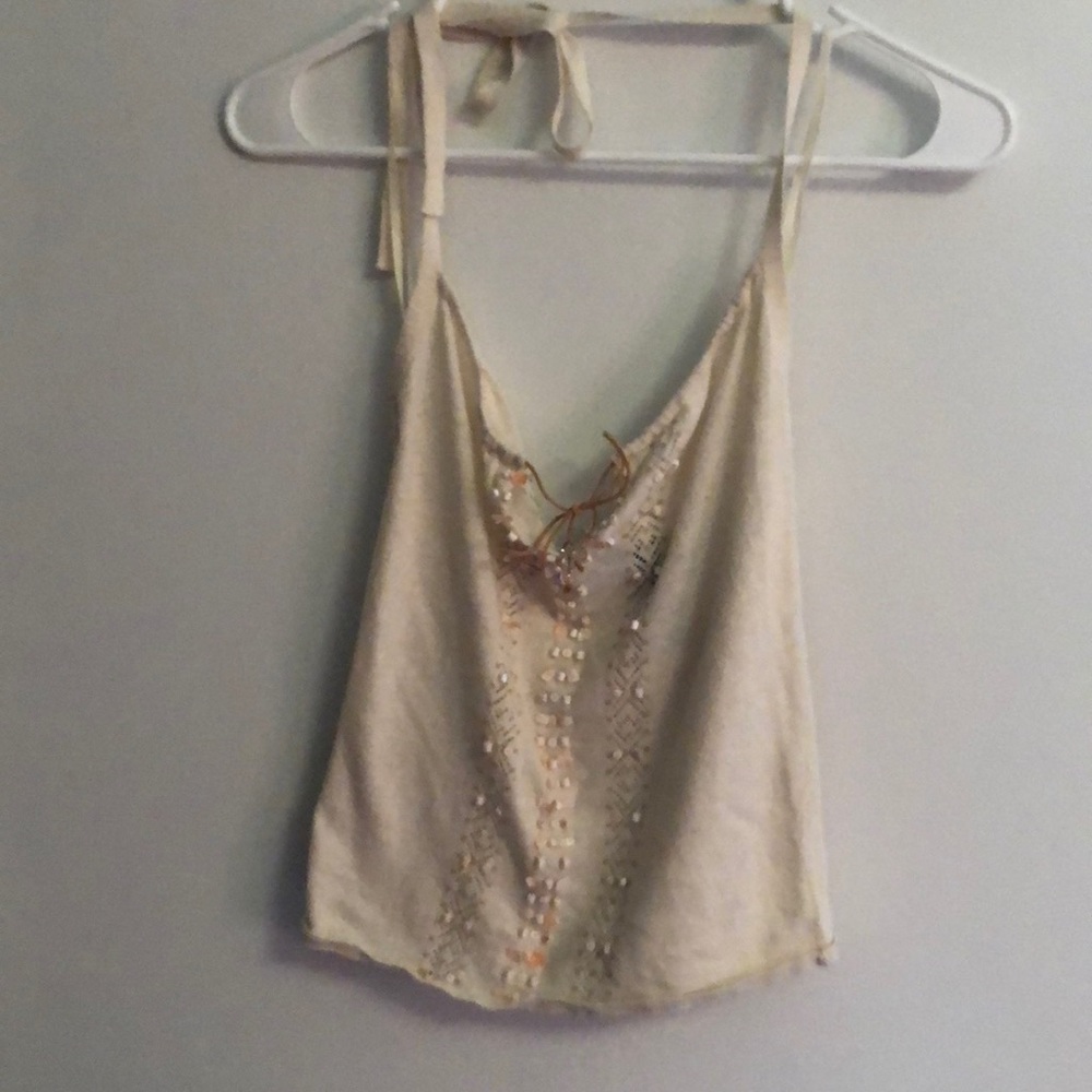 DKNY knitted Halter Top